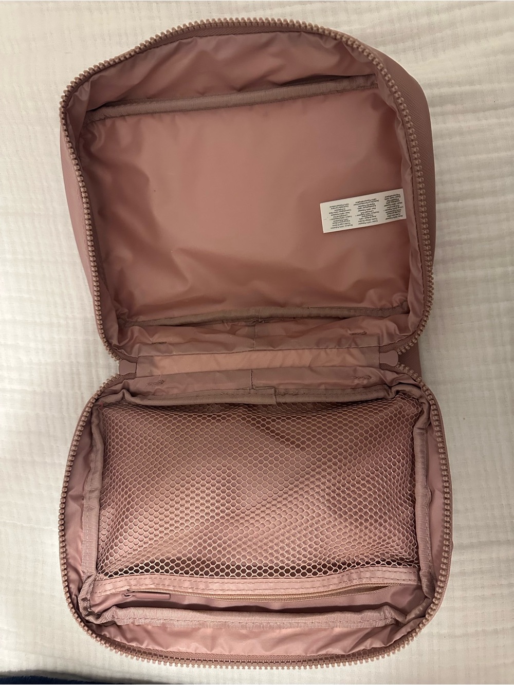 Rare Beauty Puffy Toiletry Bag in Mauve - Picture 10 of 10